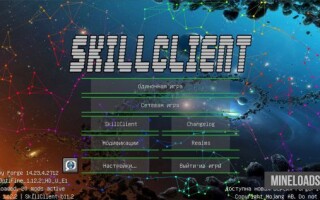 Чит SkillClient для Майнкрафт 1.13.1