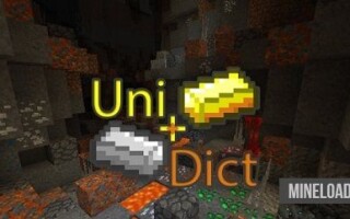 Мод UniDict для Майнкрафт 1.12.2, 1.13