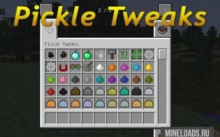 Мод Pickle Tweaks для Майнкрафт 1.12.2, 1.13