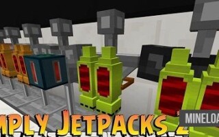 Мод Simply Jetpacks 2 для Майнкрафт 1.12.2, 1.13