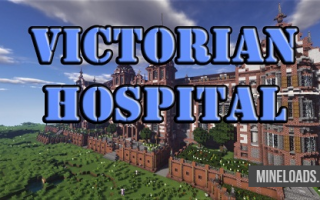 Карта Victorian Hospital для Майнкрафт 1.12.2, 1.13