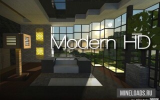 Текстур-пак Modern HD для Майнкрафт 1.12.2, 1.13