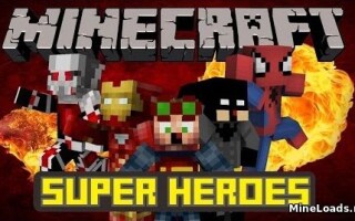 Мод на Супер Героев для Майнкрафт 1.12.2, 1.13