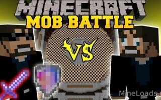 Мод Mob Battle для Майнкрафт 1.12.2, 1.13