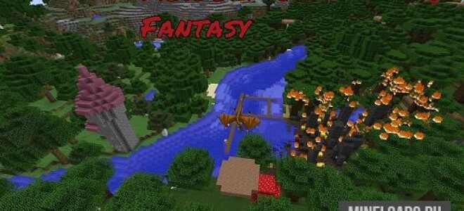 Фэнтези сборка Minecraft 1.12.2 с 52 модами