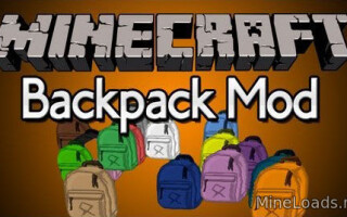 Мод Backpacks для Майнкрафт 1.12.2, 1.13